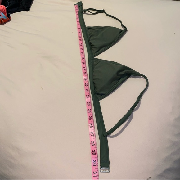 Hunter Green Bikini Top - Picture 5 of 9